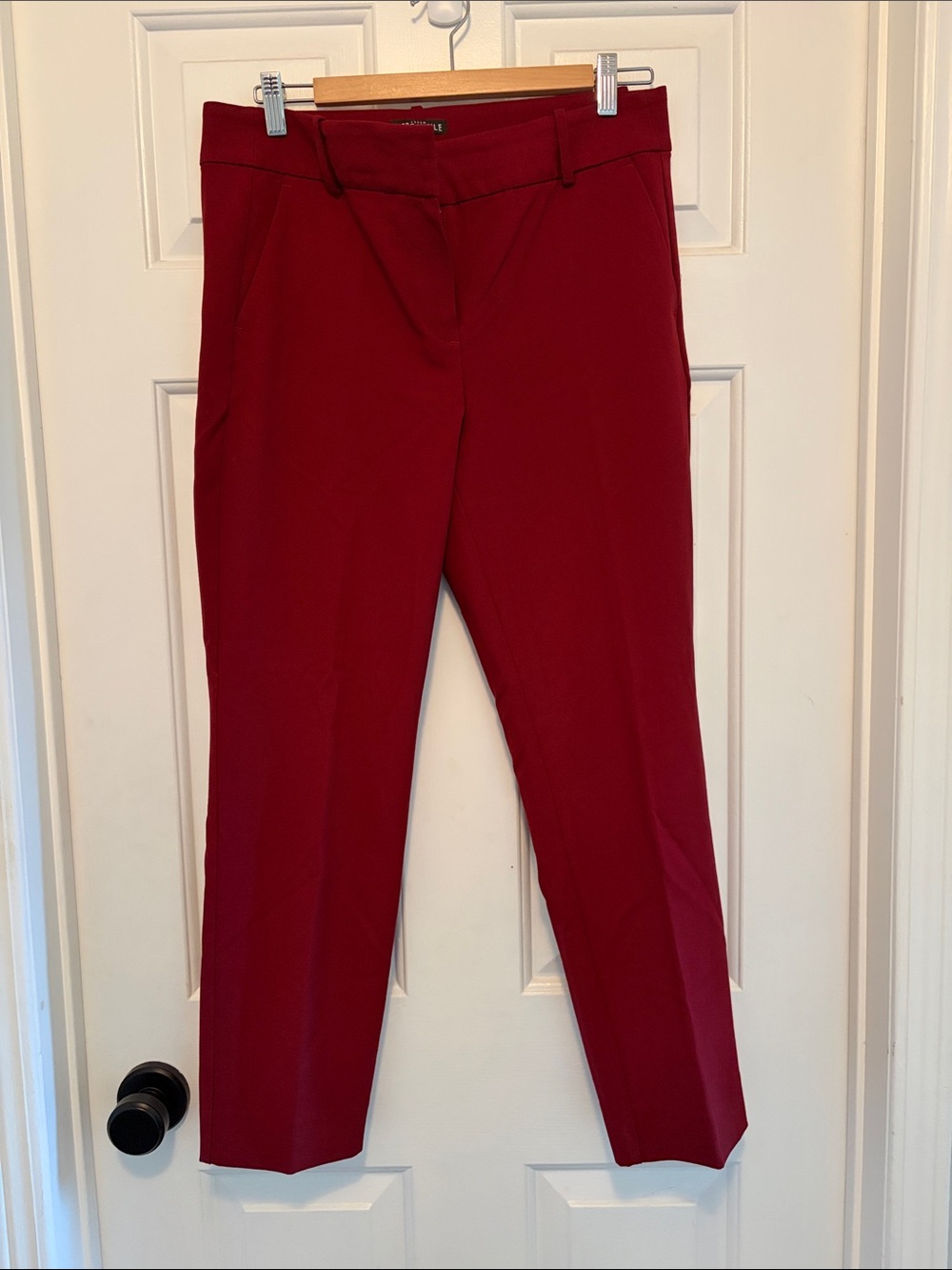 J. Crew Women’s Burgundy Slim Trousers